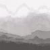 Панно"Mountain Ridge" арт.ETD19 012, коллекция "Etude vol.2", производства Loymina, с абстрактным изображением гор, купить панно онлайн